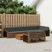 Set di divani da esterno 9 pz 3383535