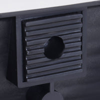 Set 2 Rampe per Auto Max 5 Tonnellate 91x30x21 cm in Plastica Neri