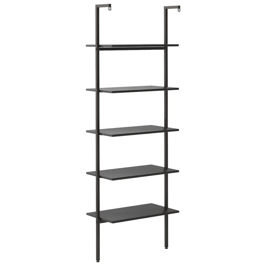 Scaffale Pendente a 5 Livelli Nero 64x35x185 cm CFW3472324