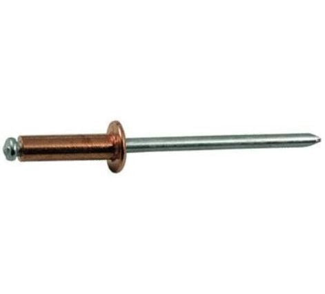 BLINKY 5018045 Rivetti in Rame 1000 Pezzi 4.8x7 mm colore Rame