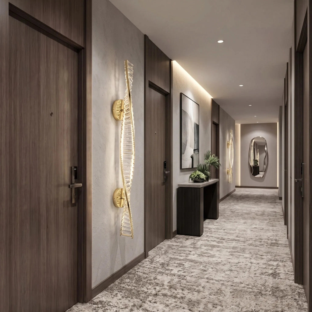 Applique Da Parete Led App1952-w 100cm Gold