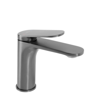 Rubinetto Da Lavabo Rea Marco Gun Grey Low