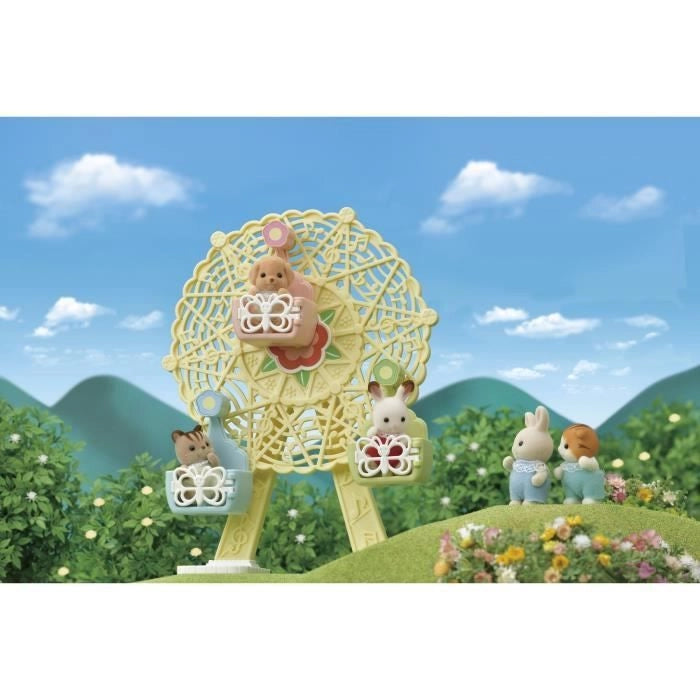 LA RUOTA GRANDE E BAMBINO BARBONCINO