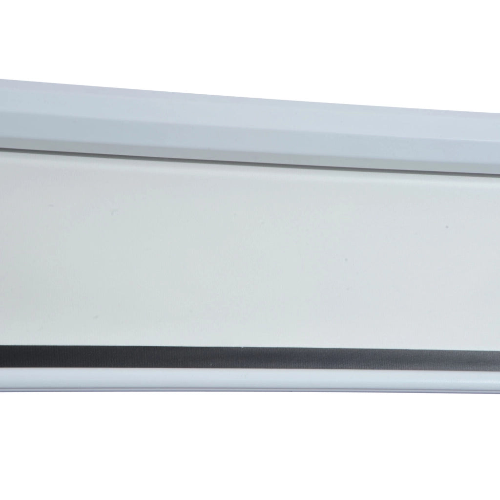 EasyComfort Schermo per Proiettore 100 Pollici Formato 4:3 Regolabile con Telecomando, Schermo di Proiezione Motorizzato Compatto, Installazione a Parete o Soffitto, 203x152 cm, Bianco