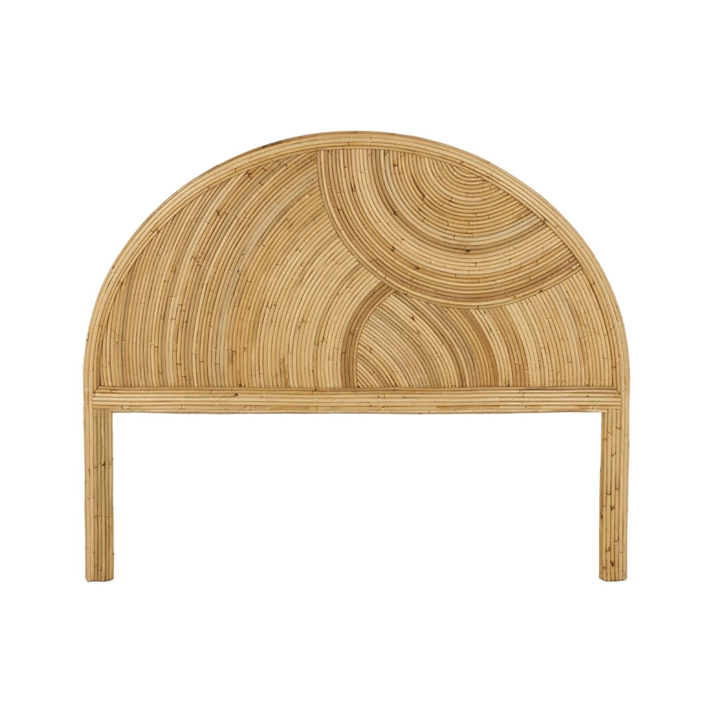 Testata in rattan naturale, marrone naturale