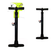 Trade Shop - Pompa Gonfiatore Manuale Multifunzione Ruote Bici Bicicletta Adattatori Xc-1694 -