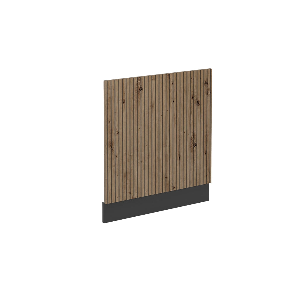 Pannello frontale R-Line Rovere artigianale/Antracite 60 cm senza piano di lavoro Vicco