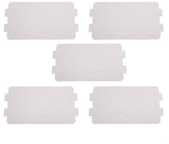 Piastra di Mica - 5 Pezzi - Alta Resistenza alla Temperatura - Duratura - Componente Magnetron - Proprietà Isolanti - Ambientalmente Piena di Vita - Piastra a Microonde