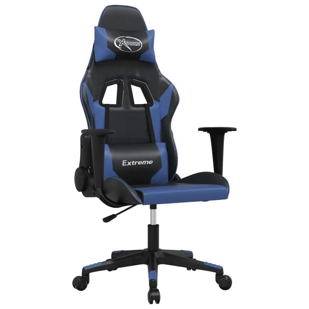 Sedia da Gaming Nera e Blu in Similpellecod mxl 99871