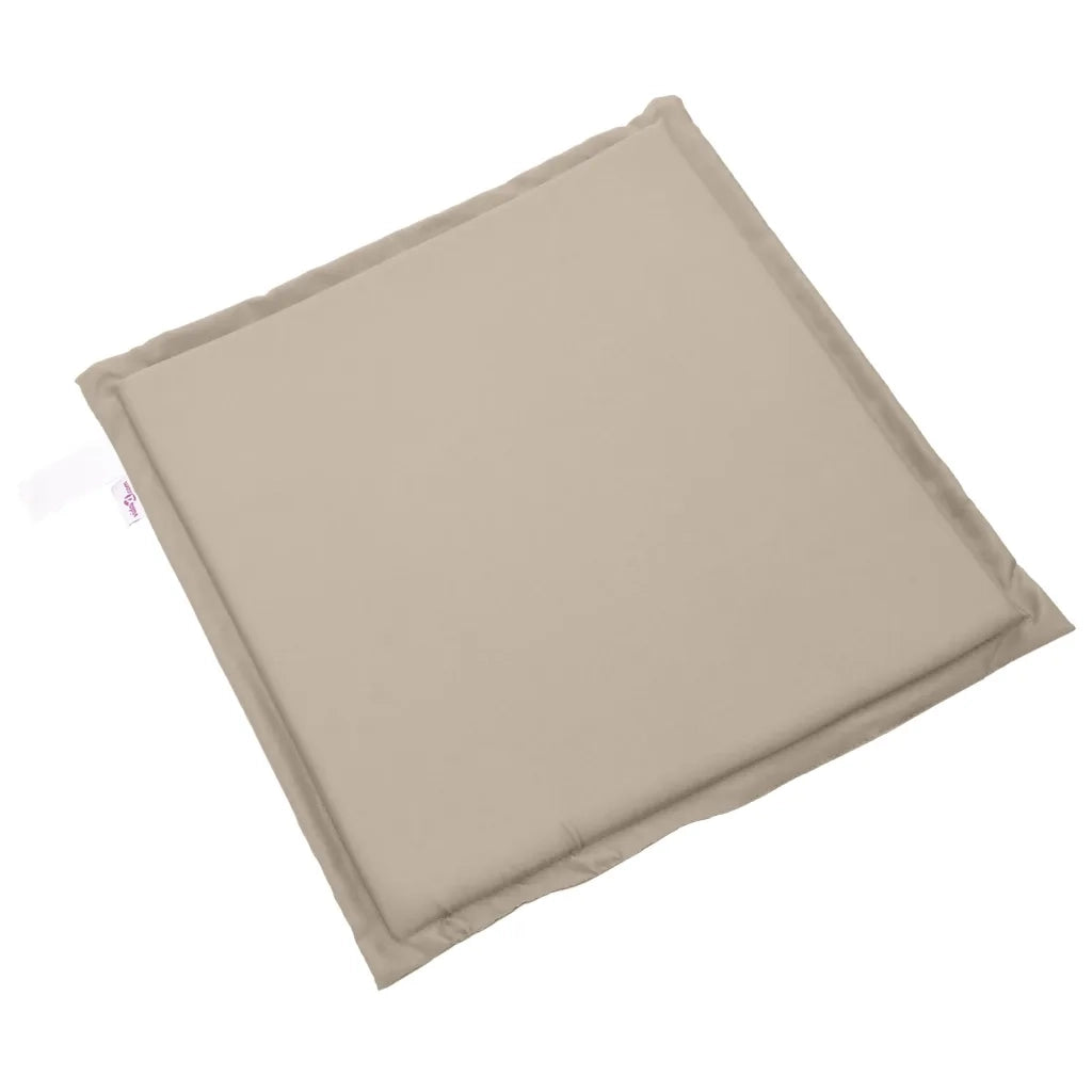 Imbottitura per Seduta Giardino 2pz Tortora 45x45x2 cm Quadrata 847722