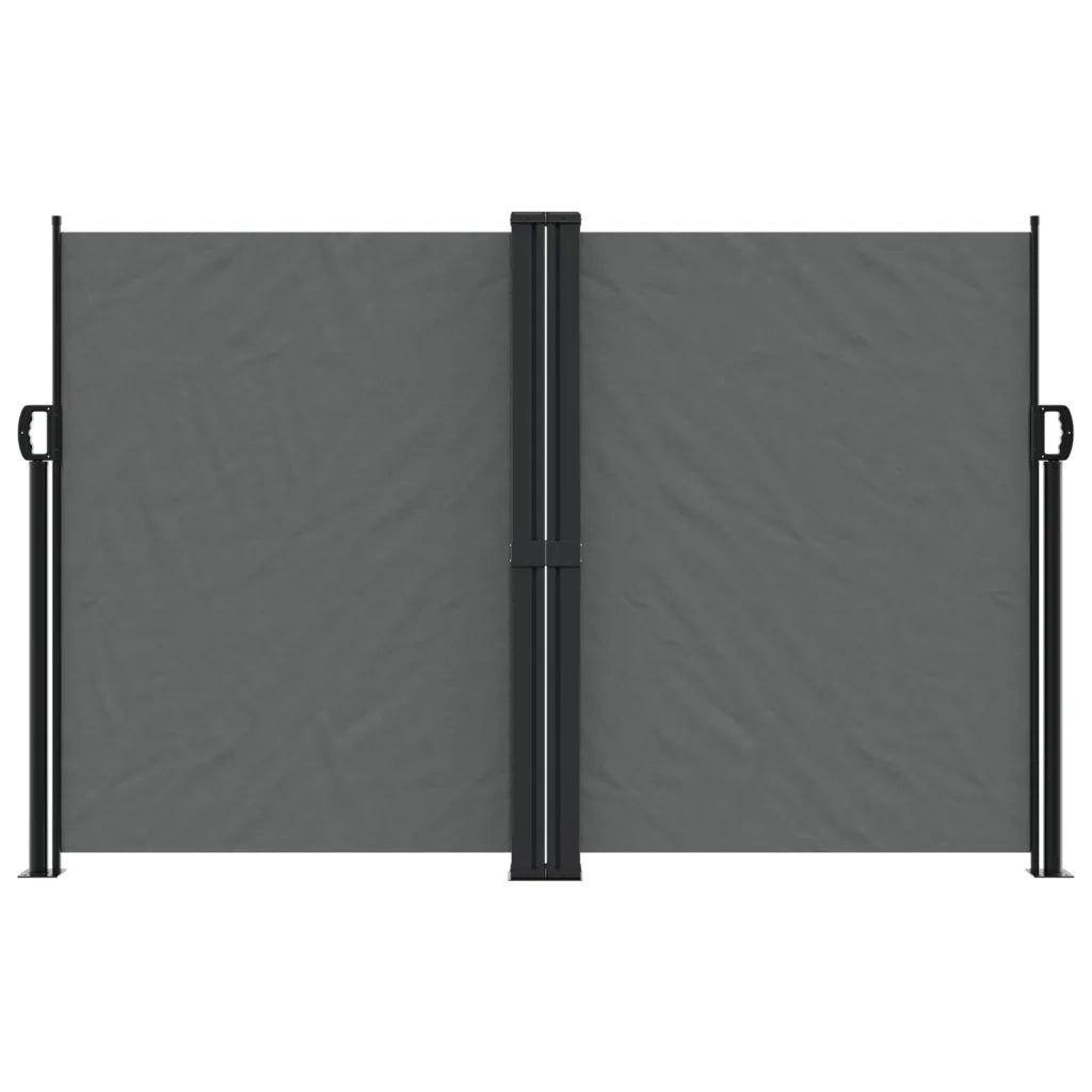 Tenda da Sole Laterale Retrattile Antracite 160x600 cm 4004628