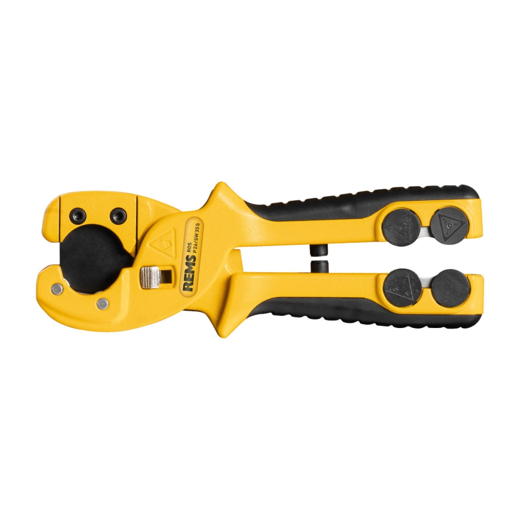 CESOIA PER TUBI IN MATERIALE PLASTICO CON TAGLIATUBI INTEGRATO REMS ROS P 26/SW 35S - ø26MM - 1  - REM