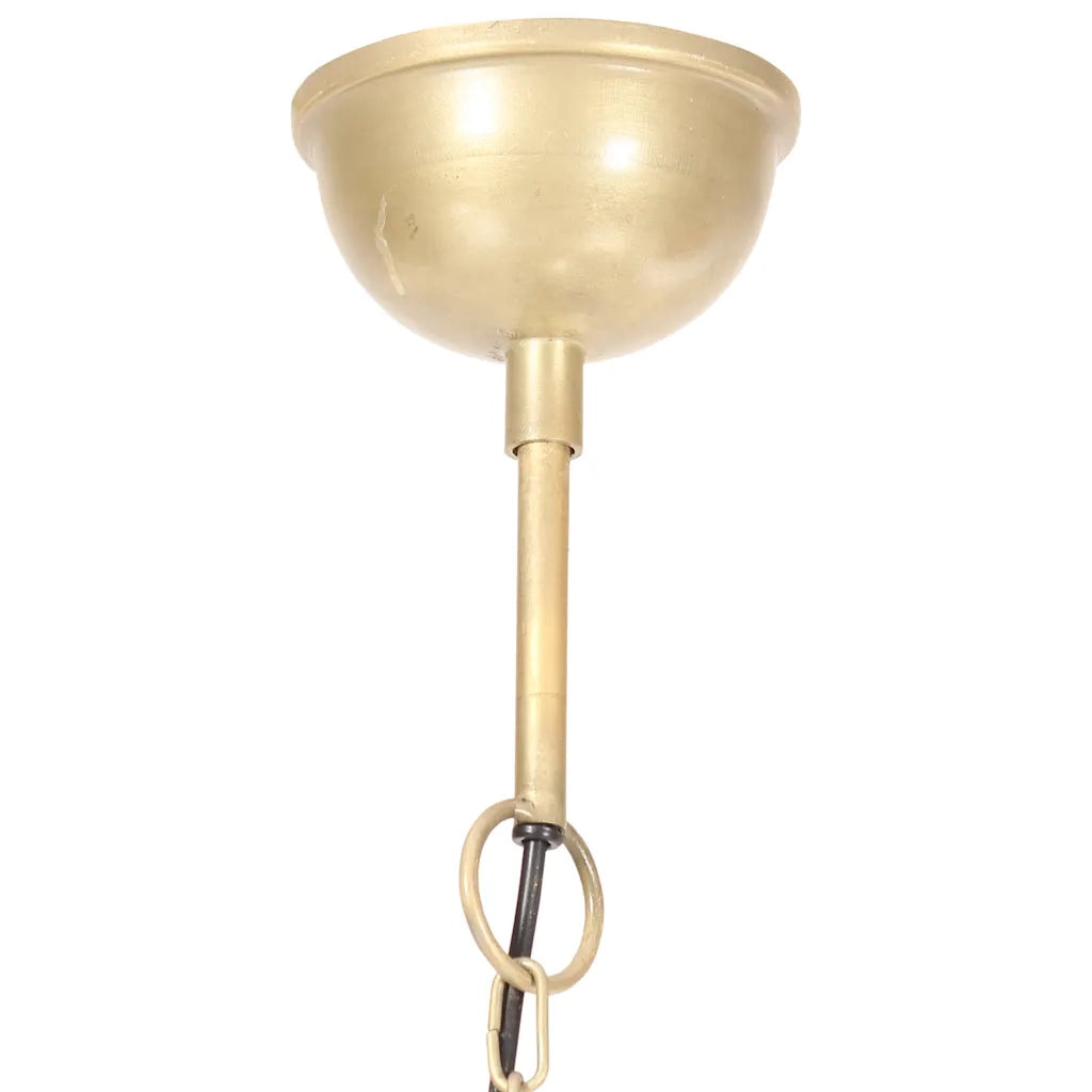 Lampada a Sospensione Industriale 25 W Ottone Rotonda 40 cm E27 CFW9341852