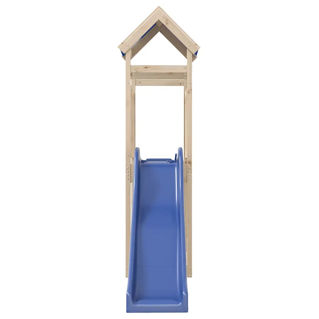 Set da Gioco da Esterno in Legno Massello di Pino