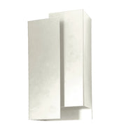 Applique minimal bianca rettangolare Wall 2xG9 8W Luminex