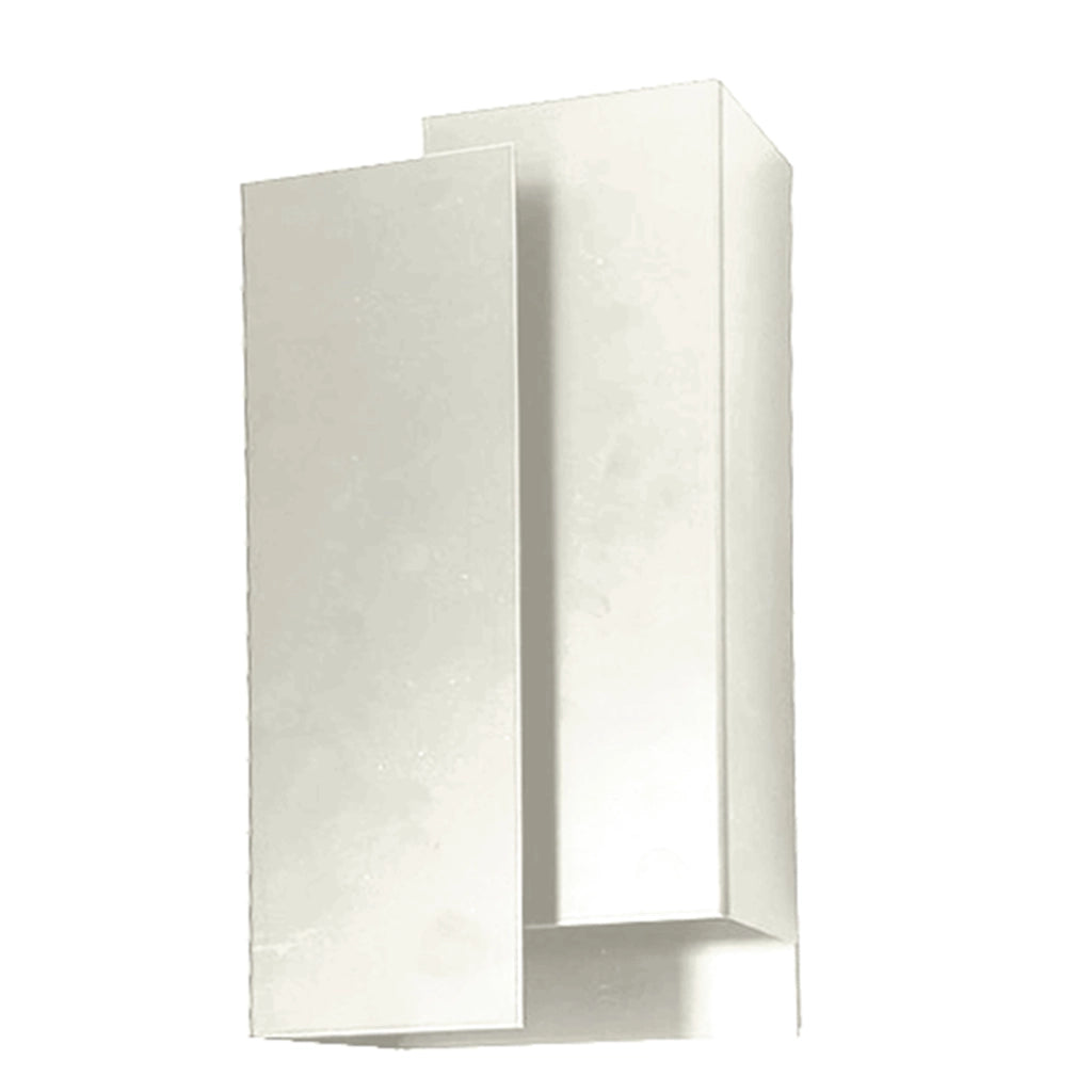 Applique minimal bianca rettangolare Wall 2xG9 8W Luminex