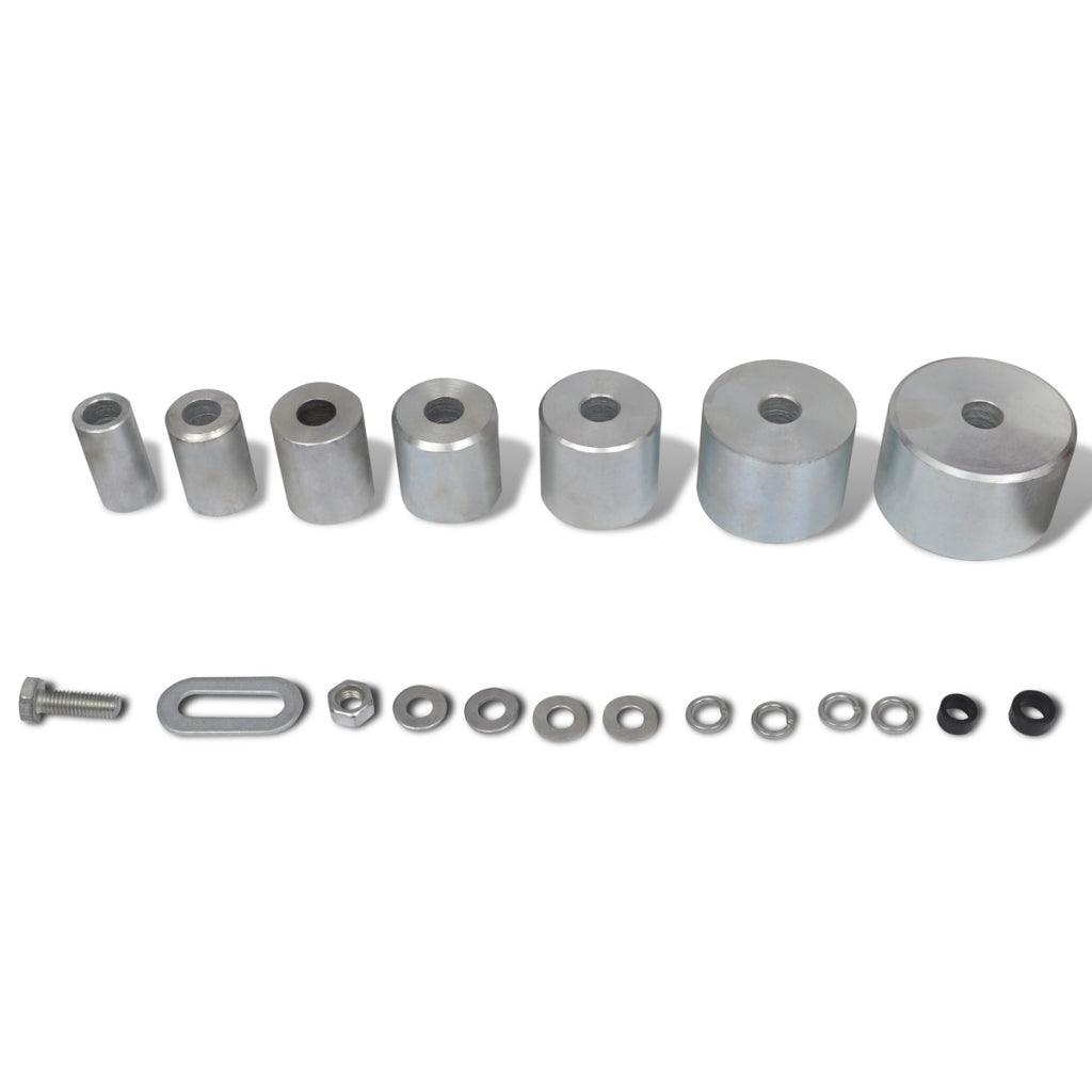 Piegatrice manuale da fissare per attrezzi per tubi in acciaio, garage, officina fai da te 3402115