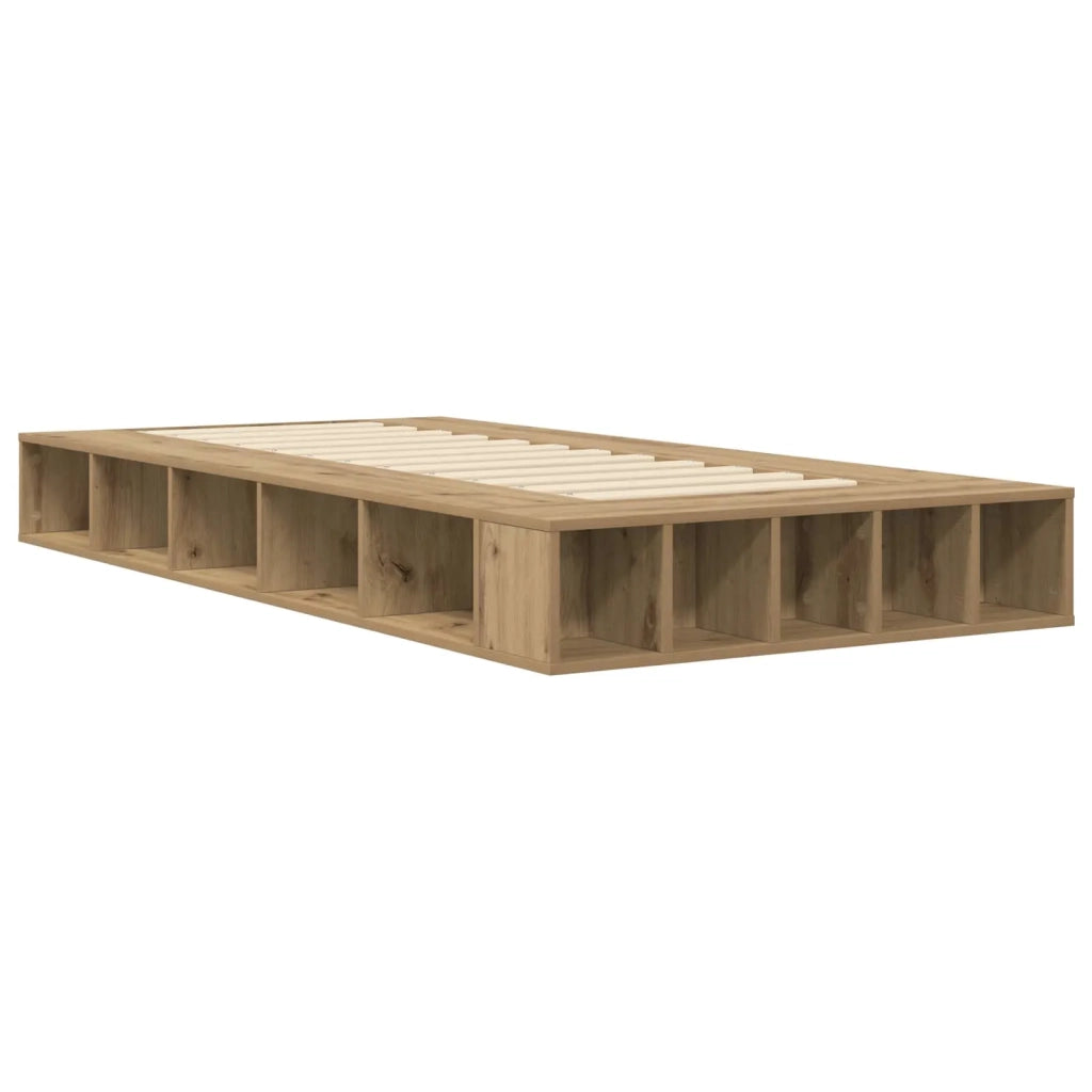 Telaio del letto con storage Rovere Artigianale 80 x 200 cm 3429556
