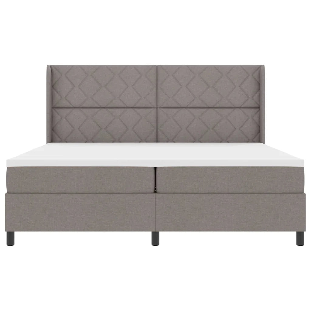Letto a molle con materasso Talpa 200 x 200 cm Tessuto 3341732