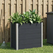 Letto rialzato da giardino Nero 100 x 50 x 91 cm 42038977