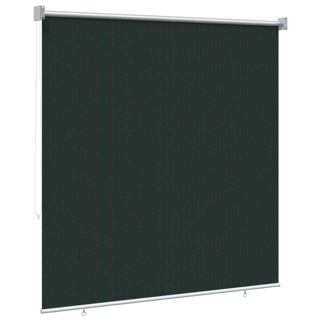 Tenda a Rullo Esterno Blocco UV 90% Verde Scuro 160 x 230 cm 42036030