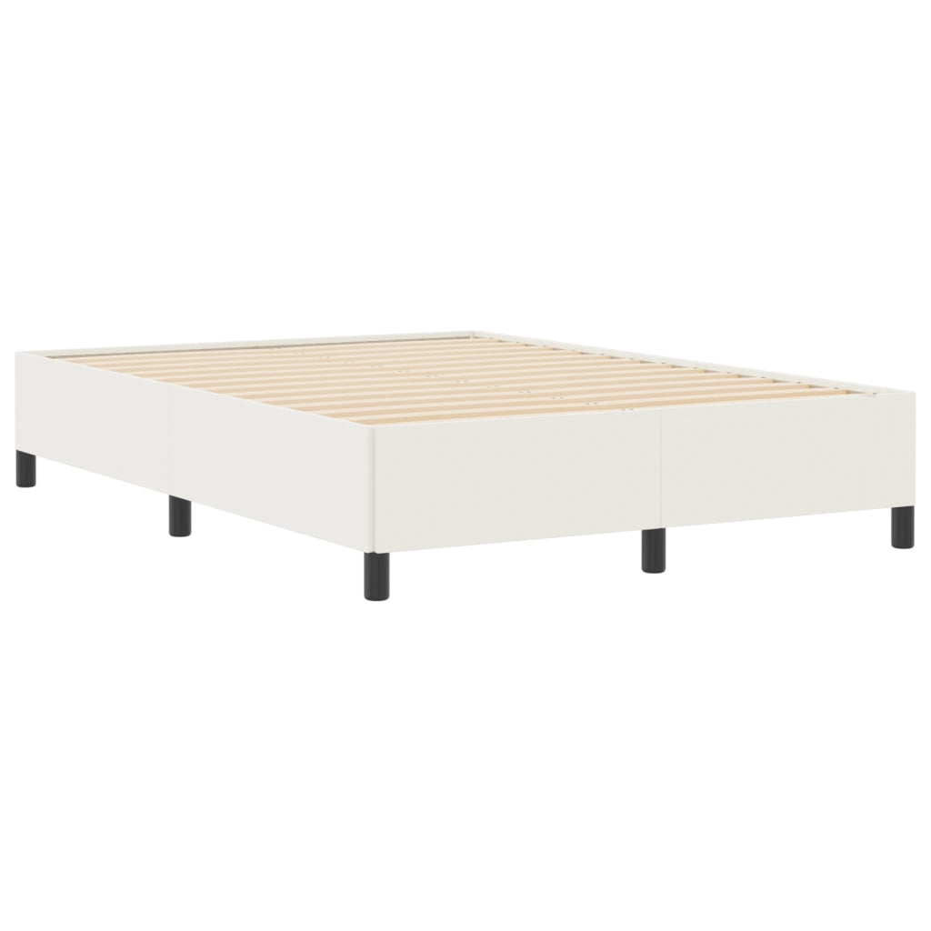 Struttura letto Panna 160x200 cm in tessuto corduroy