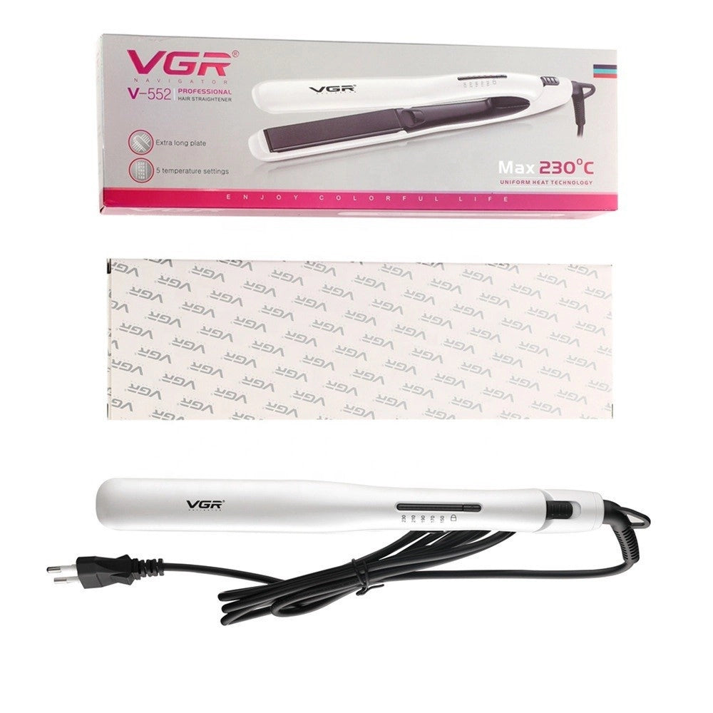 Trade Shop - Piastra Capelli Lisci 50w Professionale Rivestita In Ceramica Display Lcd V-552 -