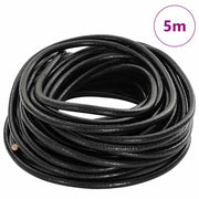 Cordino in Pelle Nero ?4 mm x 5 m Pelle CFW9497149