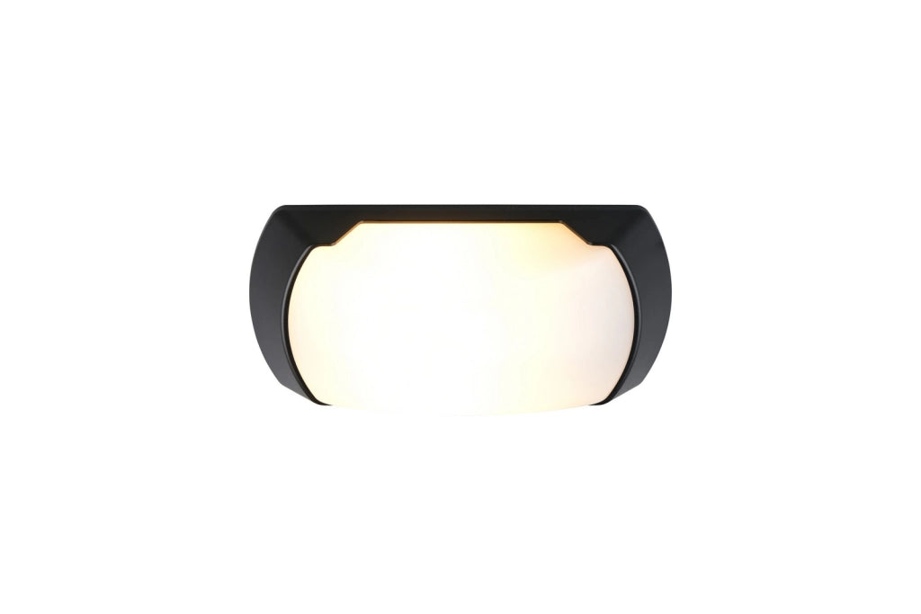 Applique da esterno CUMANA 1xE27 nera IP65 RL