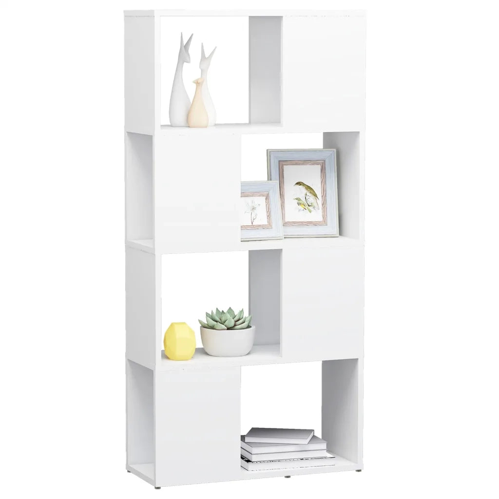 Libreria/Divisorio Bianco 60x24x124,5 cm in Truciolato 809080