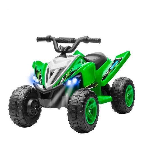 Moto elettrica globo 42932 espidko moto quad 12v 4,5ah litio verde