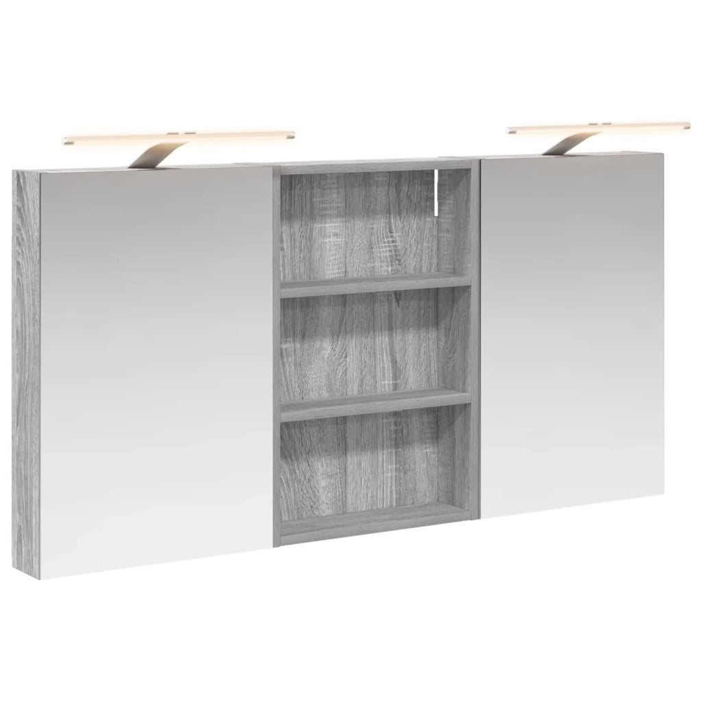 Set di Armadi da Bagno 3 pz 120 x 10,5 x 60,5 cm 3403741