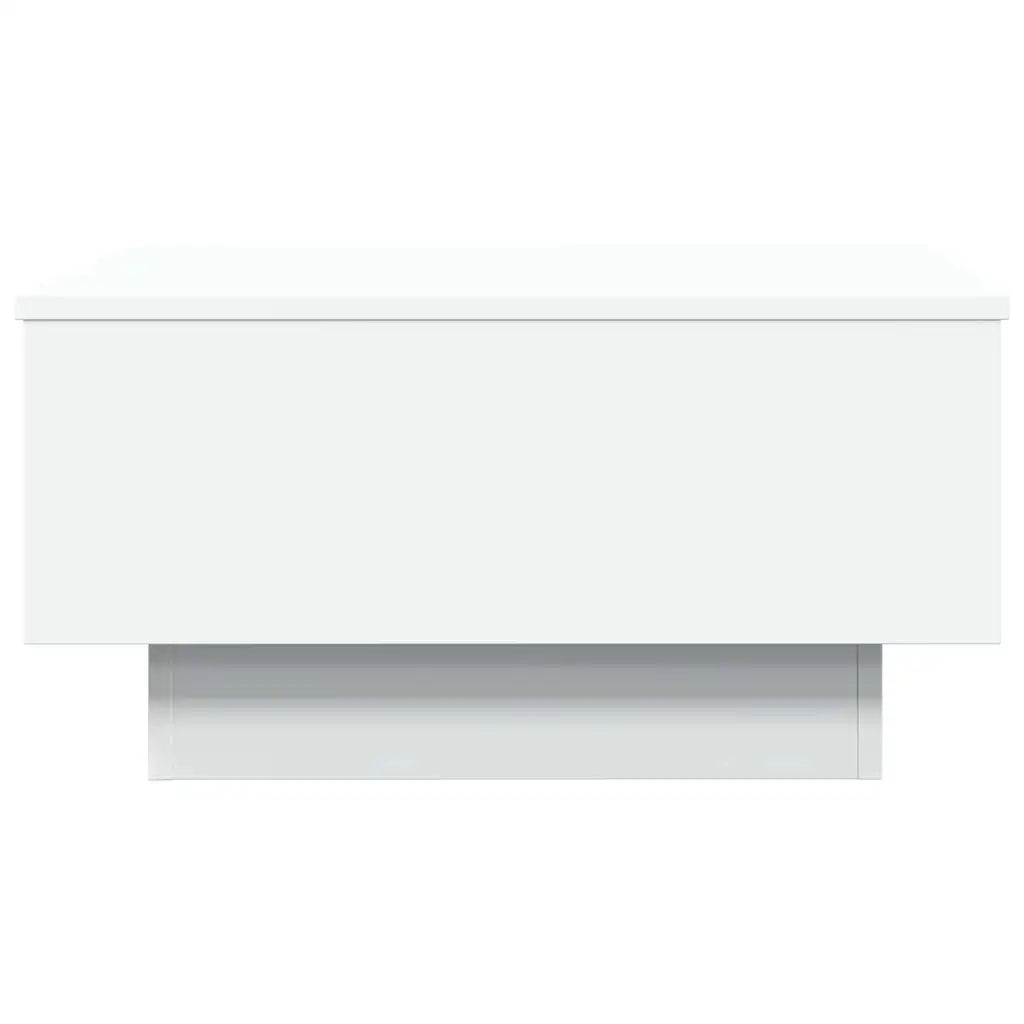 Tavolino da Salotto Bianco 60x45x31 cm in Legno Multistrato
