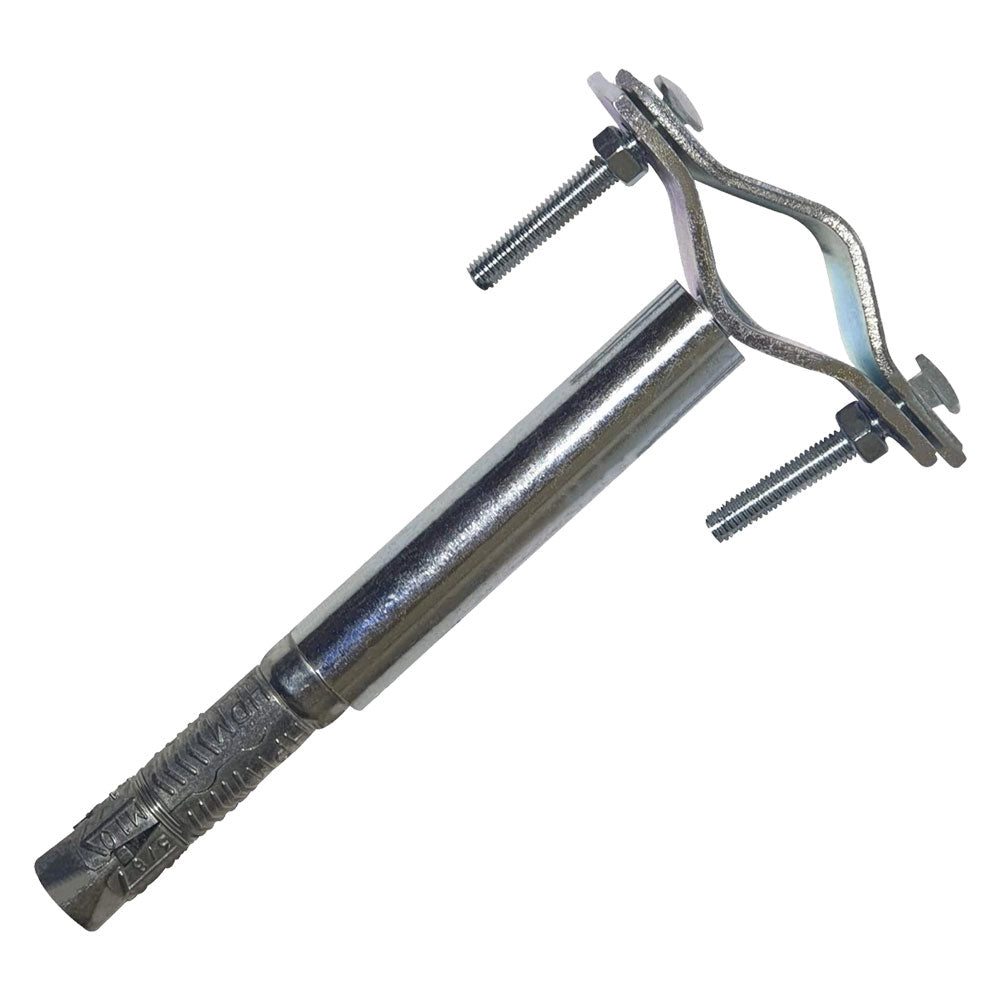 ZANCA AD ESPANSIONE PER PALO ANTENNA cm 15,5 - ancoraggio 25 > 50 mm
