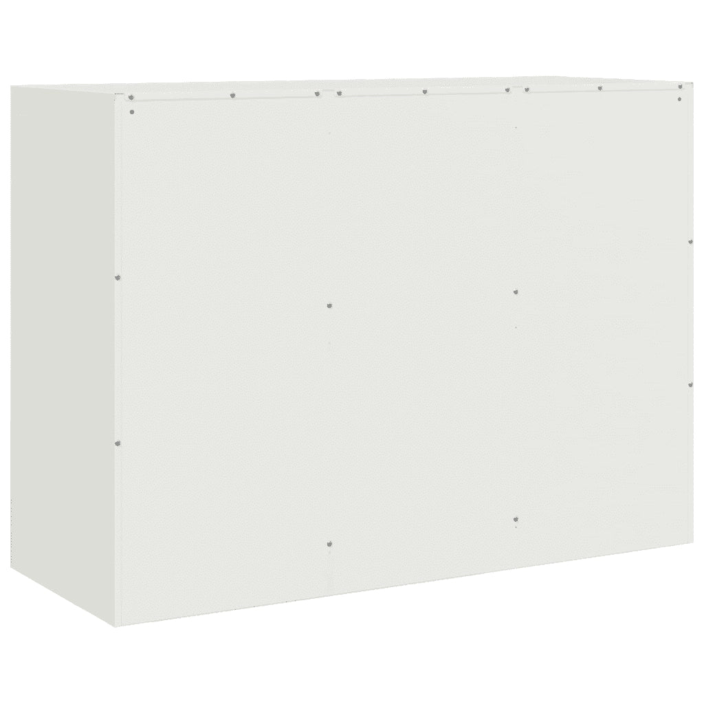 Credenza | Madia | Buffet da pranzo | Armadio da pranzo Rosa 99x39x73 cm in Acciaio