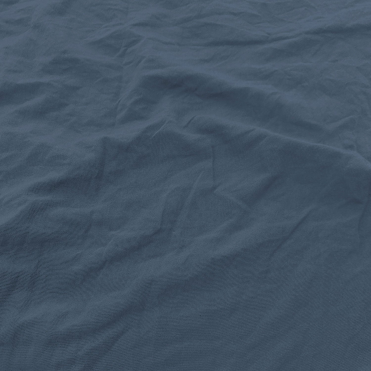 Copripiumino Matrimoniale con Sacco e Federe Linea Water Washed Blu