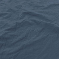 Copripiumino Matrimoniale con Sacco e Federe Linea Water Washed Blu