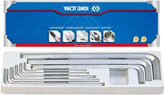 Set di chiavi a lama a 6 facce extra lunghe metriche da 8 pezzi - 20208MR01