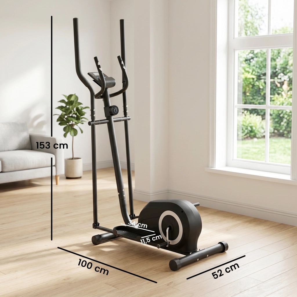 Ellittica Fitness ¨C Zephmum ¨C Grigio 100x52x153 cm