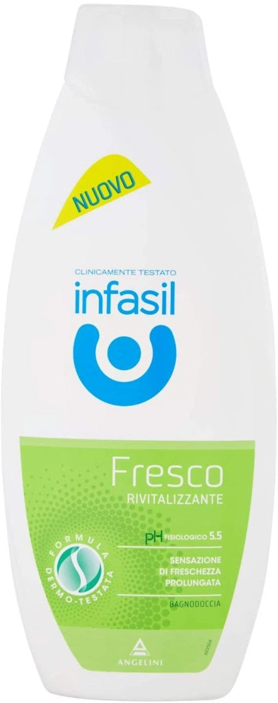 INFASIL BAGNODOCCIA FRESCO RIVITALIZZANTE CON FORMULA DERMO TESTATA DA 500 ML