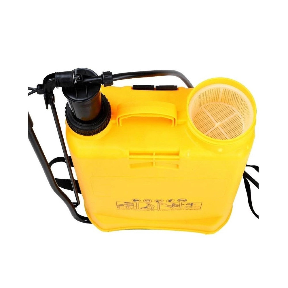 Trade Shop - Nebulizzatore Spruzzatore Zaino A Spalla Da 16 Lt Irroratrice Manuale A Pompa -