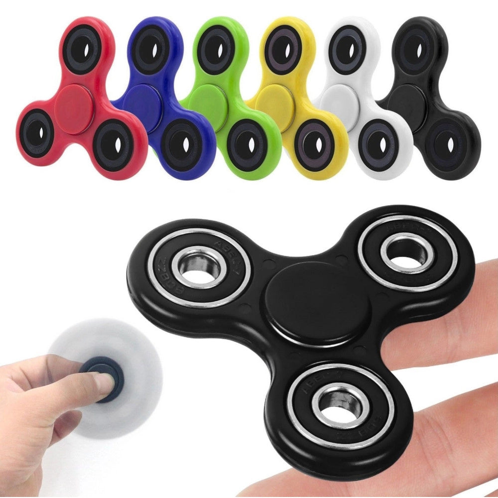 Trade Shop - Fidget Spinner Gioco Rilassante Cuscinetto 3d Anti Stress Tascabile -