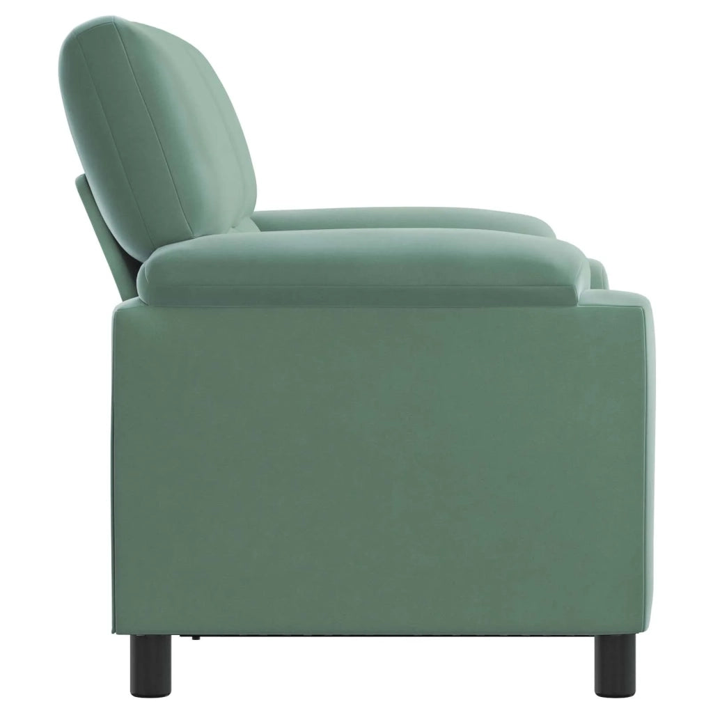 Divano Verde Mare 154 x 85 x 93 cm Velluto 42040832