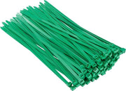 Cinture per cavi elettrici lunghe 300 mm x 76 mm - confezione da 100 - 12 pollici - cinture nylon premium - Resistente - cinture di plastica per avvolgere - meccanismo di chiusura automatico - sicuro - per uso domestico, esterno e ufficio