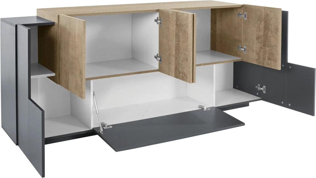 Mobile NEW CORO L 220 x H 86 x P 45 cm grigio