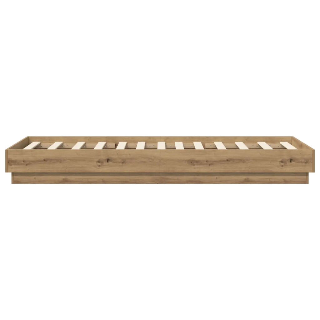 Struttura letto a pavimento-Giroletto Rovere Artigianale 80 x 200 cm 700236