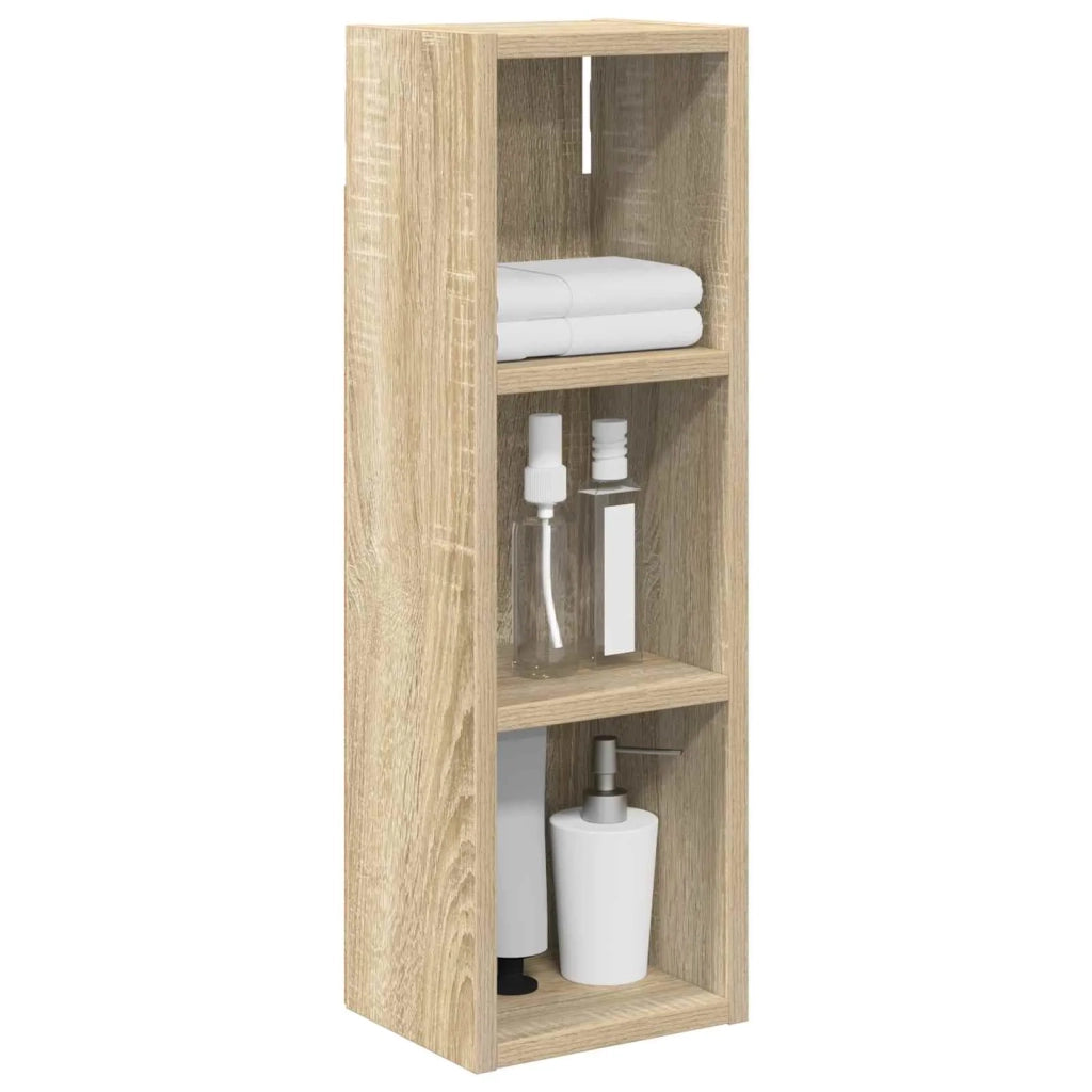 Armadio da bagno a muro Rovere Sonoma 20 x 16 x 62,5 cm 889305