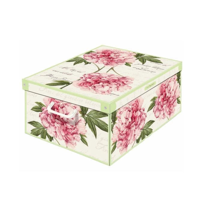 Lavatelli Scatola Componibile Peonie 39x50x24cm