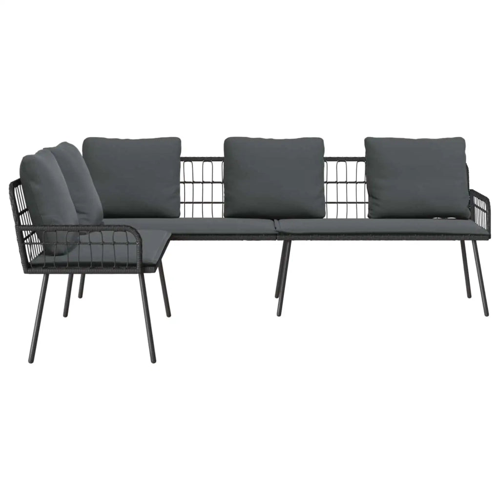 Divano con cuscino-Sofa con cuscino-Divanetto Grigio x Metallo