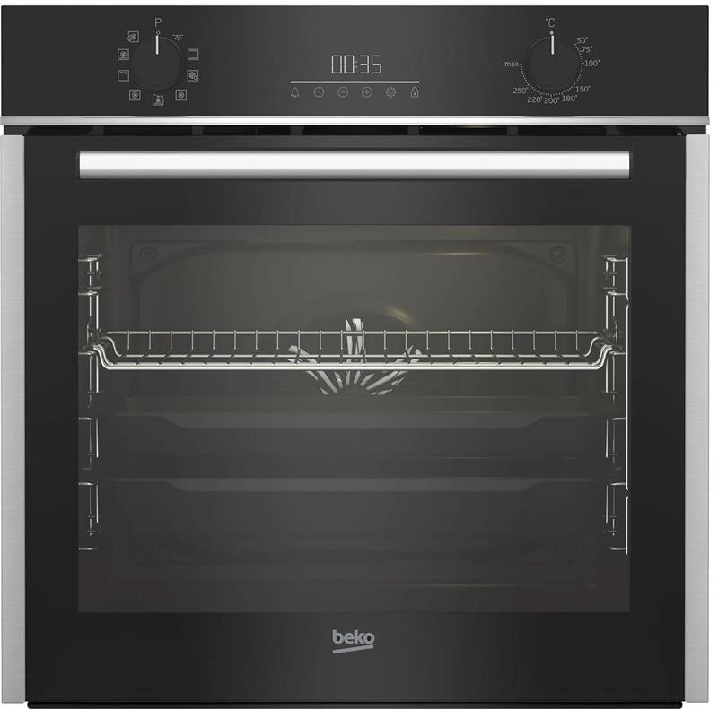 BEKO FORNO ELETTRICO BEYOND MULTIFUNZIONE, 9 FUNZIONI, AD INCASSO, TIMER DIGITALE, NERO, 72 LT BCBIM16300XDE